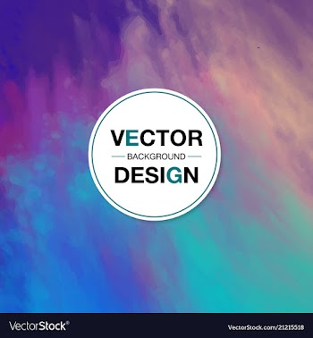 Modern watercolor background vector image