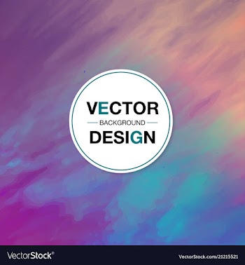 Modern watercolor background vector image