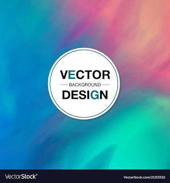 Modern watercolor background vector image