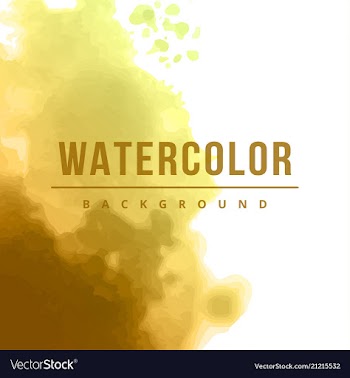 Modern watercolor background vector image