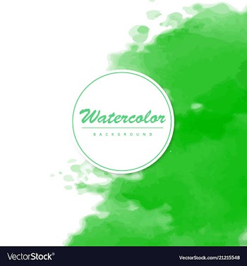 Modern watercolor background vector image