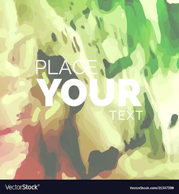 Modern watercolor background vector image
