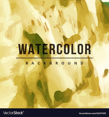 Modern watercolor background vector image