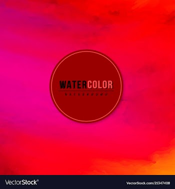Modern watercolor background vector image