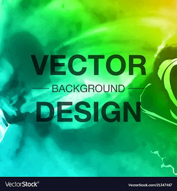 Modern watercolor background vector image