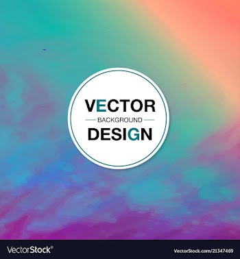 Modern watercolor background vector image