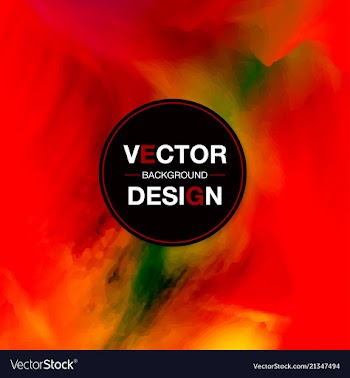 Modern watercolor background vector image