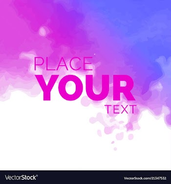Modern watercolor background vector image