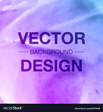 Modern watercolor background vector image