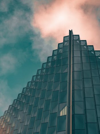 Modern Window Design With Steps And Peak