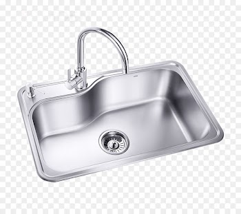 Moen Sink Kitchen Tap Stainless steel - Single sink 