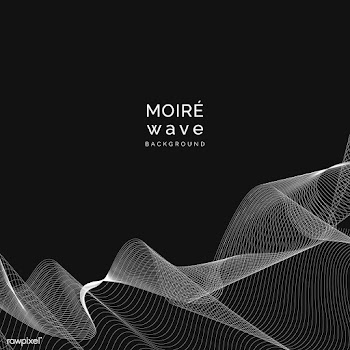 Moiré pattern background | Free stock vector - 555074