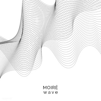 Moiré pattern background | Free stock vector - 555085