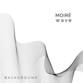 Moiré pattern background | Free stock vector - 555086