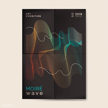 Moiré pattern background | Free stock vector - 555087
