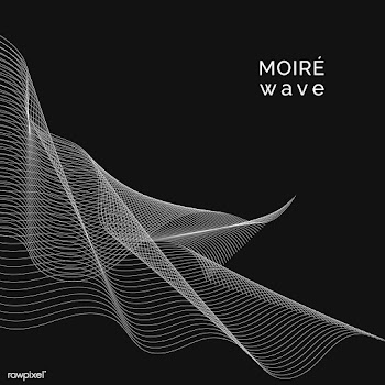 Moiré pattern background | Free stock vector - 555090