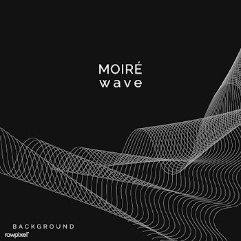 Moiré pattern background | Free stock vector - 555106