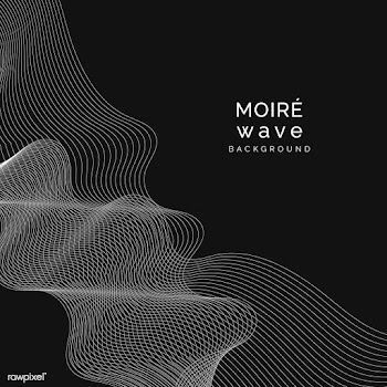 Moiré pattern background | Free stock vector - 555122