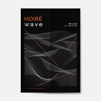 Moiré pattern background | Free stock vector - 555125