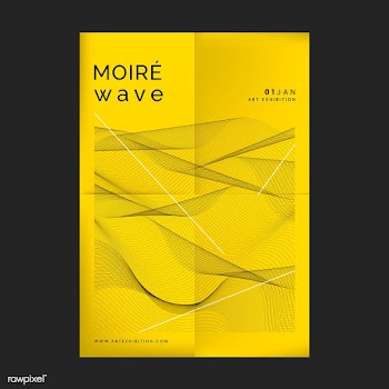 Moiré pattern background | Free stock vector - 555134