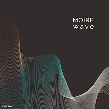 Moiré pattern background | Free stock vector - 555138