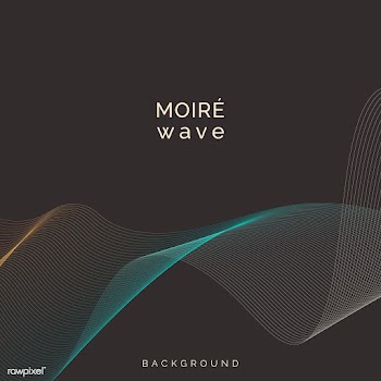 Moiré pattern background | Free stock vector - 555139