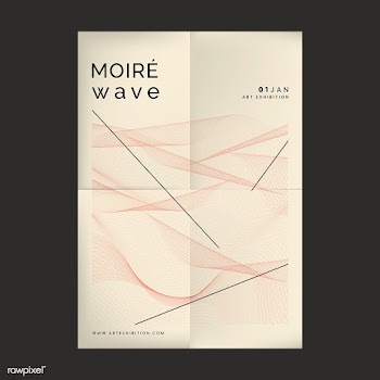 Moiré pattern background | Free stock vector - 555145
