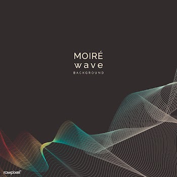 Moiré pattern background | Free stock vector - 555154