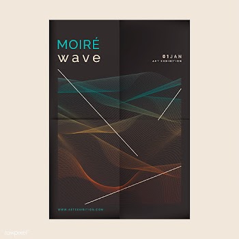 Moiré pattern background | Free stock vector - 555165
