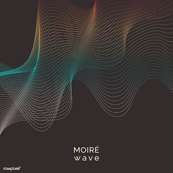 Moiré pattern background | Free stock vector - 555178