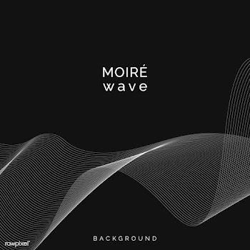 Moiré pattern background | Free stock vector - 555182
