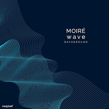 Moiré pattern background | Free stock vector - 555183