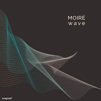 Moiré pattern background | Free stock vector - 555188