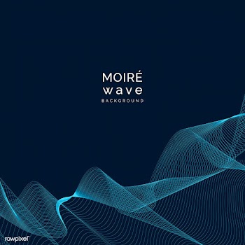 Moiré pattern background | Free stock vector - 555190