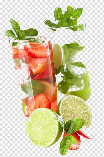 Mojito Cocktail Rum Daiquiri Negroni, fruit juice transparent background PNG clipart