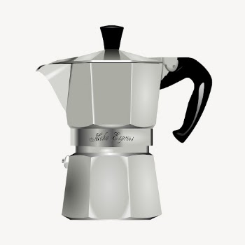 Moka pot clipart, coffee maker | Free Vector - rawpixel
