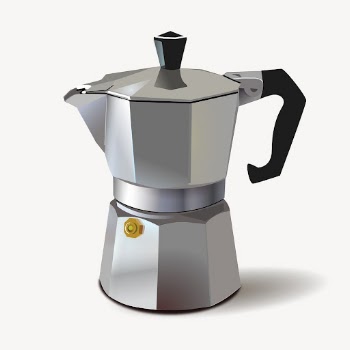 Moka pot coffee clipart, illustration | Free Vector - rawpixel
