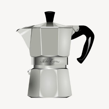 Moka pot sticker, coffee maker | Free PSD - rawpixel