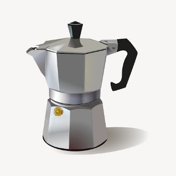 Moka pot sticker, coffee maker | Free PSD - rawpixel