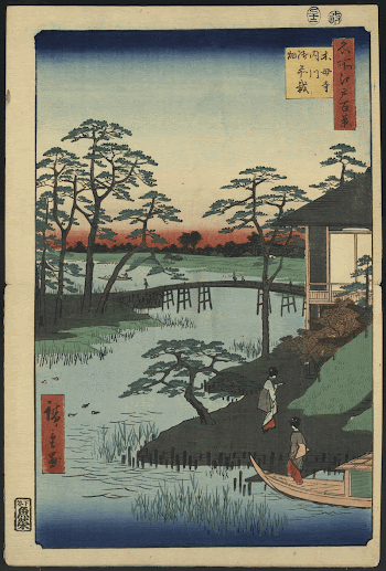 Mokuboji uchigawa gozensaihata. Original from the Library | Free Photo - rawpixel
