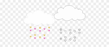 Molde Chuva De Amor Eva - Nuvem Chuva De Bençãos Png