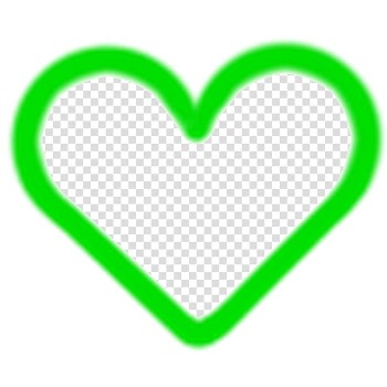 Moldes, green heart illustration transparent background PNG clipart