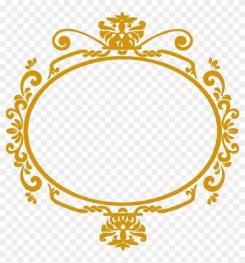 Moldura Arabesco Dourado Png - Adesivos Para Tubetes Casamento
