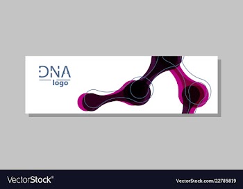 Molecular structure with connected lines and dots vector image
