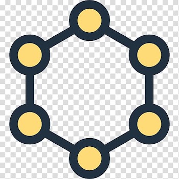 Molecule Chemistry Icon, Ring transparent background PNG clipart