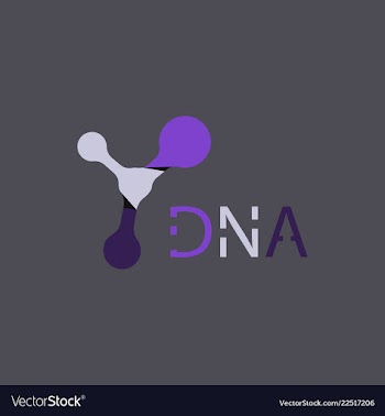 Molecules concept of neurons and nervous system vector image
