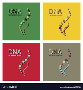 Molecules concept of neurons and nervous system vector image