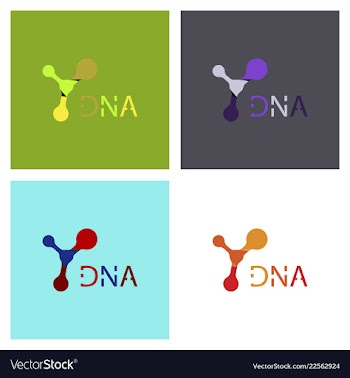 Molecules concept of neurons and nervous system vector image