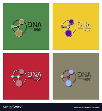 Molecules concept of neurons and nervous system vector image