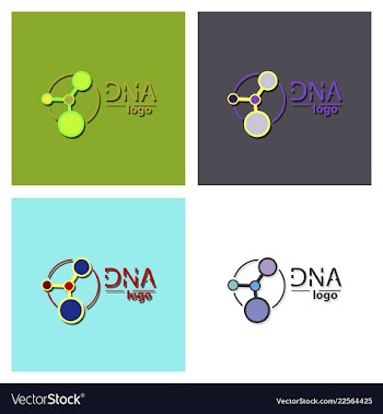Molecules concept of neurons and nervous system vector image